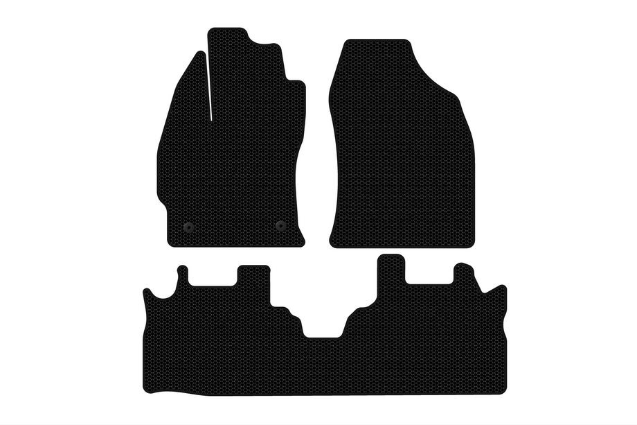 Toyota Prius Gummimatten Carsuit (2 Reihen, schwarz) Image