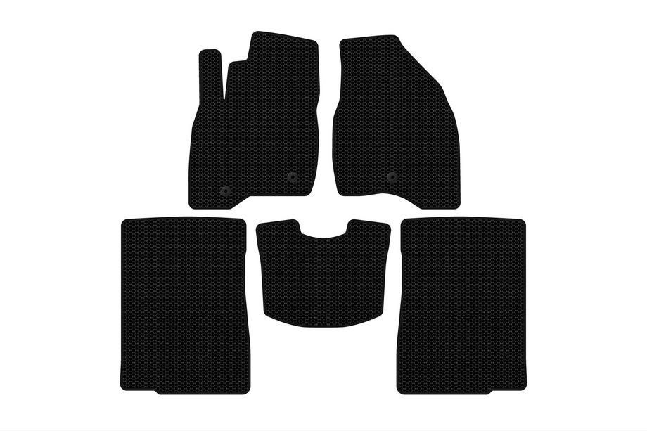 Ford Explorer 2011-2019 Gummimatten Carsuit (2015-2017, 2 Reihen, 7-Sitzer, schwarz) Image