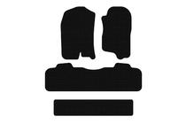 Chevrolet Tahoe 2007-2014 Gummimatten Carsuit (3 Reihen, 2007-2014, schwarz) Foto 1