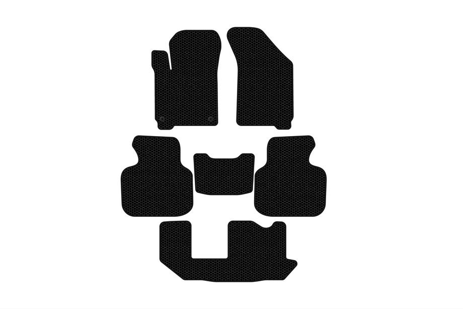 Dodge Journey 2008-2020 Gummimatten Carsuit (2011-2020, 3 Reihen, 7-Sitzer, schwarz) Image