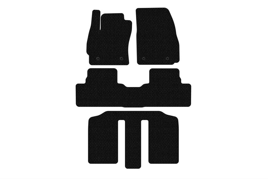 Mazda 5 2010-2018 Gummimatten Carsuit (3 Reihen, schwarz) Image