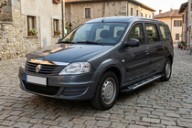 Dacia Logan MCV 2004-2014 Seitenschweller Sunrise (2 Stk., Aluminium) Foto 3