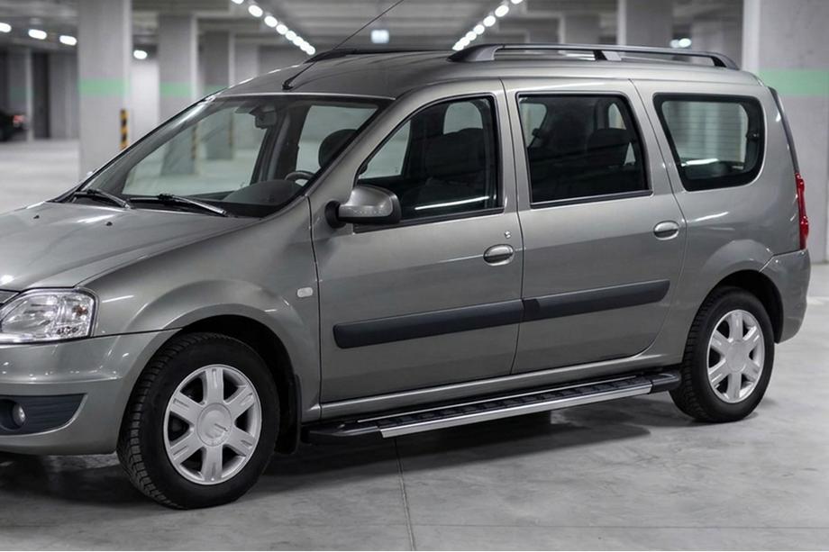 Dacia Logan MCV 2004-2014 Seitenschweller RedLine V1 (2 Stk., Aluminium) Image