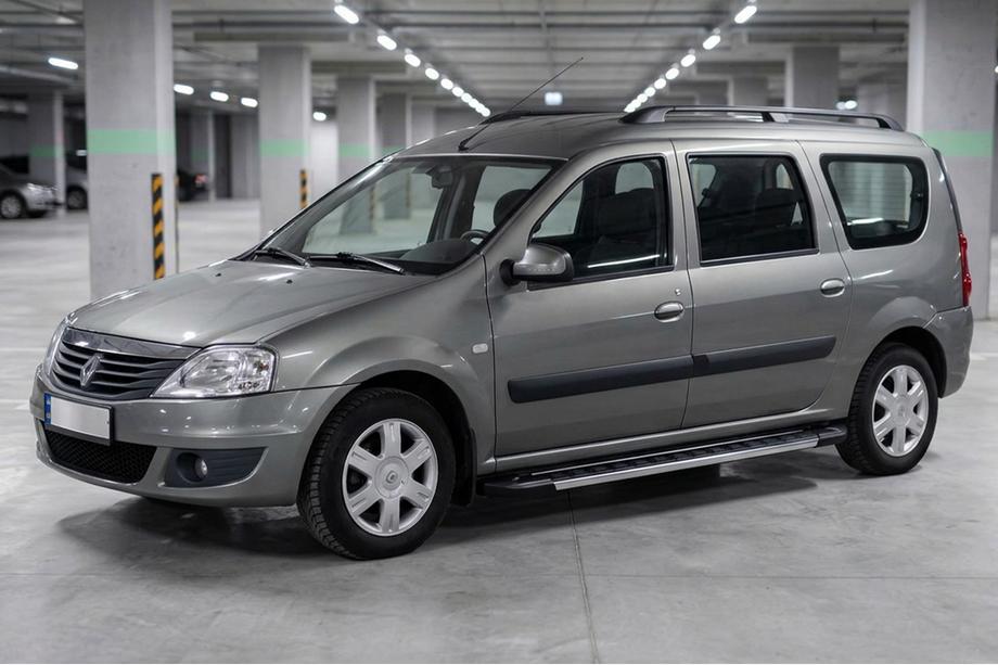 Renault Logan MCV 2005-2013 Seitenschweller RedLine V1 (2 Stk., Aluminium) Image