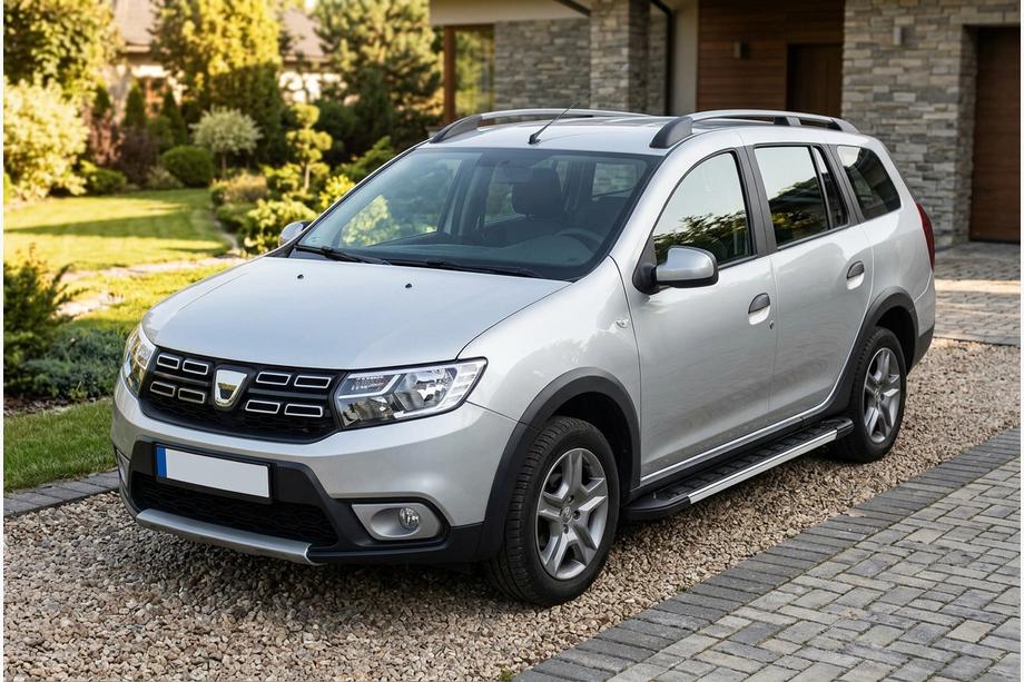 Dacia Logan MCV 2013-2020 Seitenschweller RedLine V1 (2 Stk., Aluminium) Image