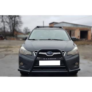 Frontbügel F1-71 Schwarz (Edelstahl) Subaru XV 2011-2017 Foto 1