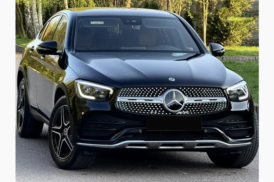 Mercedes GLC coupe C253 2016-2023 Frontgrill Diamond Silber (für GLC 43 AMG/GLC 63 AMG/AMG-Line 2019-2022) Image