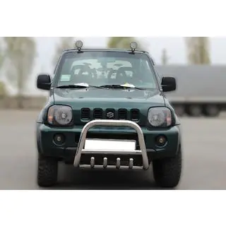 Frontbügel F2-01 (Edelstahl) Suzuki Jimny 1998-2018 Foto 1