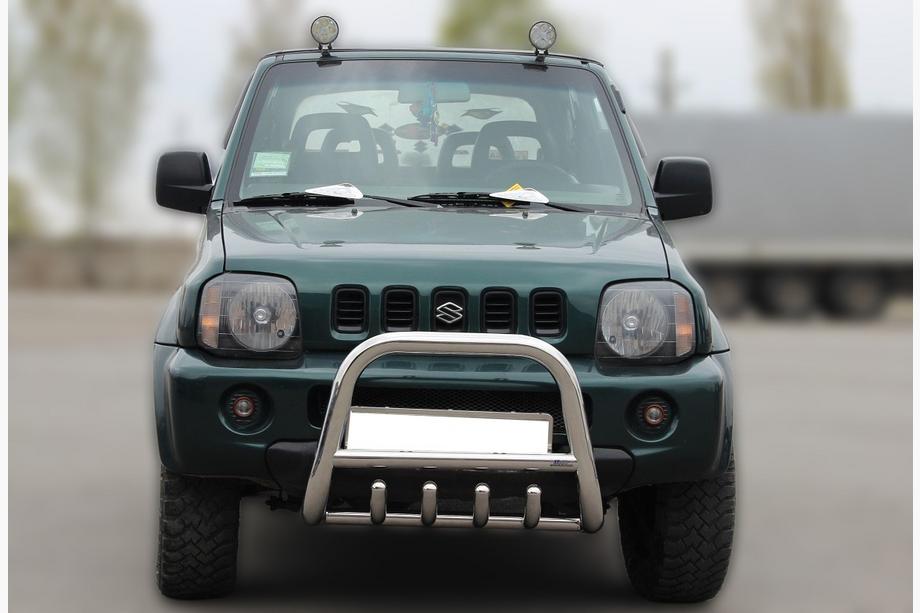 Suzuki Jimny 1998-2018 Frontbügel F2-01 (Edelstahl) Image