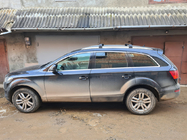 Audi Q7 2005-2015 Dachträger (Querträger) für integrierte Reling abschließbar WingCarrier V2 (2 Stk) Schwarz Foto 2