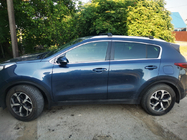Kia Sportage 2015-2021 Dachträger (Querträger) für integrierte Reling abschließbar WingCarrier V2 (2 Stk) Schwarz Foto 1