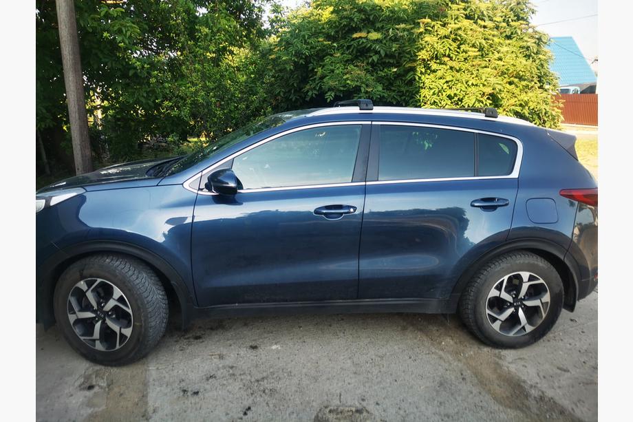 Kia Sportage 2015-2021 Dachträger (Querträger) für integrierte Reling abschließbar WingCarrier V2 (2 Stk) Schwarz Image