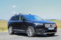 Volvo XC90 2015- Dachträger (Querträger) für integrierte Reling abschließbar WingCarrier V2 (2 Stk) Grau Foto 1