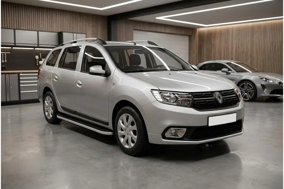 Renault Logan MCV 2013-2022 Seitenschweller Tayga Grey (2 Stk., Aluminium) Image