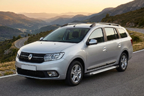 Renault Logan MCV 2013-2022 Trittbretter Allmond Grey (2 Stk., Aluminium) Foto 1