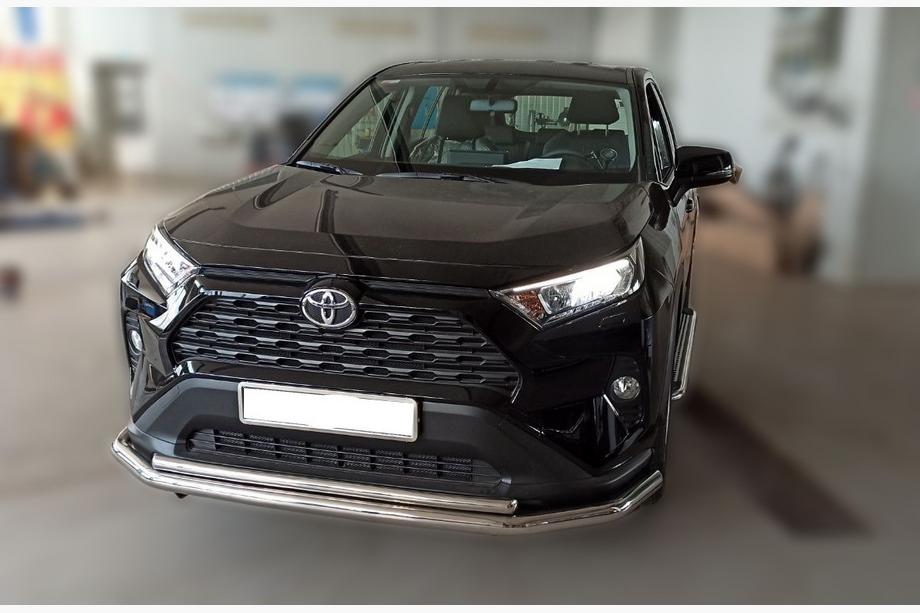 Toyota Rav 4 2019–2025 Frontschutzbügel F3-10 (Edelstahl) Foto 3