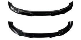 BMW X4 G02 2018- Front Lip Spoiler Paradigm (2022-2024, Schwarz Glanz) Foto 1