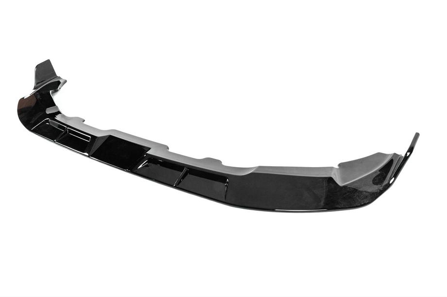 BMW X3 G01 2018- Front Lip Spoiler (für F97 2022-2024, Schwarz Glanz) Foto 4