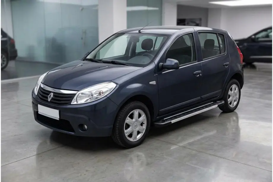 Dacia Sandero 2007-2013 Seitenschweller RedLine V1 (2 Stk., Aluminium) Image