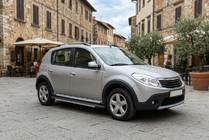 Dacia Sandero 2007-2013 Trittbretter Duru (2 Stk., Aluminium) Foto 1