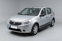 Dacia Sandero 2007-2013 Seitenschweller Bosphorus Black (2 Stk., Aluminium) Foto 1