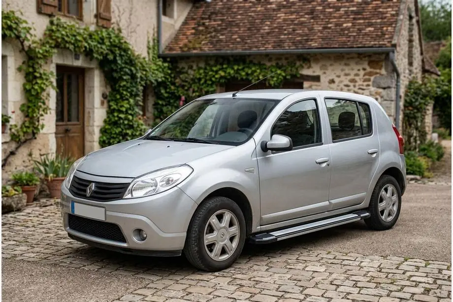 Dacia Sandero 2007-2013 Trittbretter Rainbow (2 Stk., Aluminium) Foto 1
