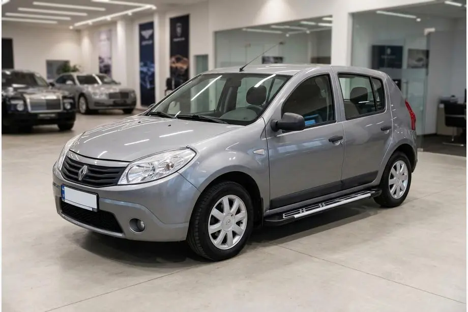 Renault Sandero 2007-2013 Seitenschweller Sunrise (2 Stk., Aluminium) Image