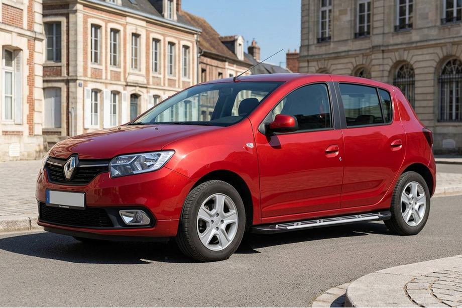 Dacia Sandero 2013-2020 Seitenschweller Sunrise (2 Stk., Aluminium) Image