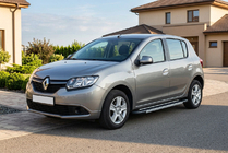 Dacia Sandero 2013-2020 Seitenschweller RedLine V1 (2 Stk., Aluminium) Foto 1