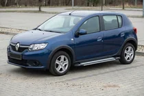Dacia Sandero 2013-2020 Trittbretter Rainbow (2 Stk., Aluminium) Foto 1