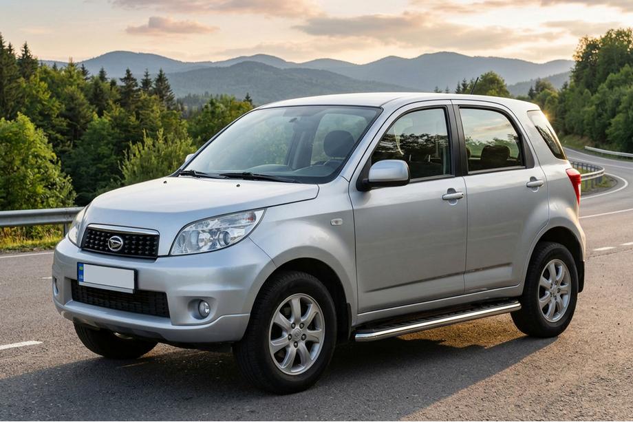Daihatsu Terios 2006-2017 Trittbretter Maydos V1 (2 Stk., Aluminium & Edelstahl) Image