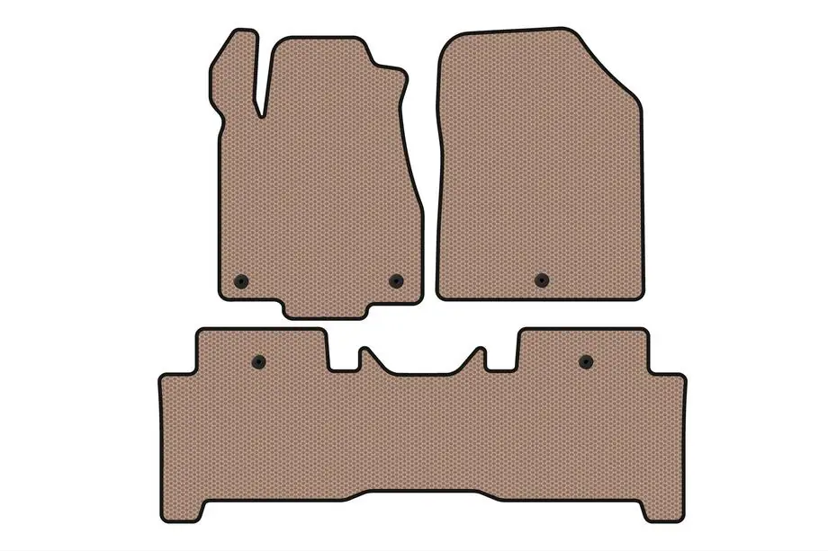 Acura MDX 2007-2013 Gummimatten Carsuit (2 Reihen, beige) Image
