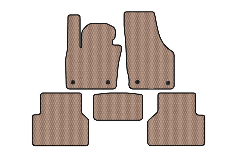 Audi Q3 2011-2019 Gummimatten Carsuit (Beige) Image