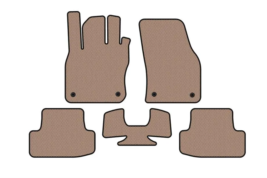 Audi Q2 2016- Gummimatten Carsuit (Beige) Image