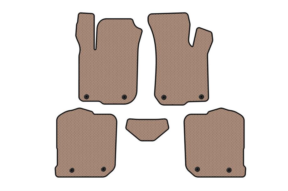 Audi A3 1996-2003 Gummimatten Carsuit (HB, beige) Image