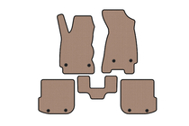 Audi A4 B5 1994–2001 Gummifußmatten Carsuit (Avant, beige) Foto 1