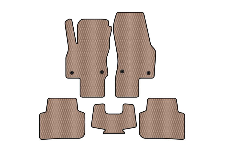 Audi Q3 2019–2025 Gummimatten Carsuit (Beige) Image