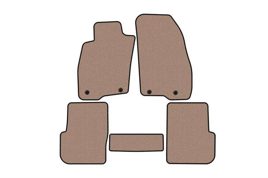 Alfa Romeo MiTo 2008-2018 Gummimatten Carsuit (Beige) Image
