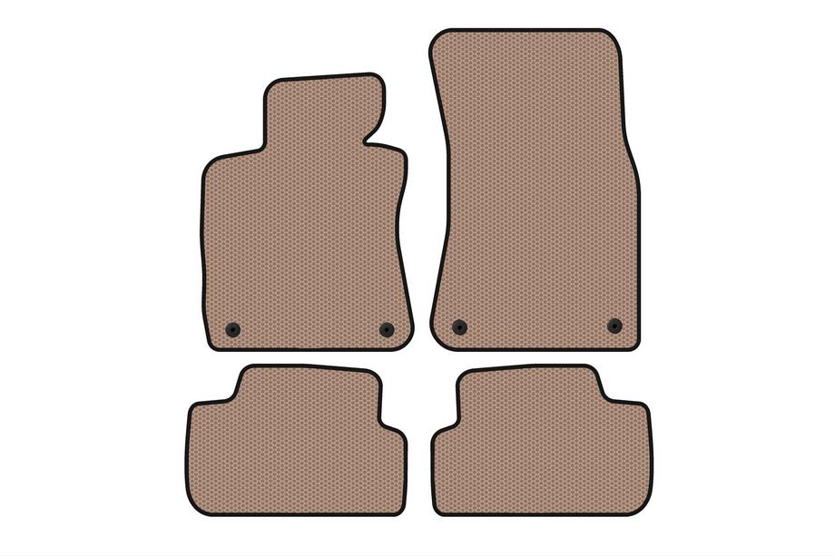 BMW 6 Series E63/E64 2003-2010 Gummimatten Carsuit (Beige) Image