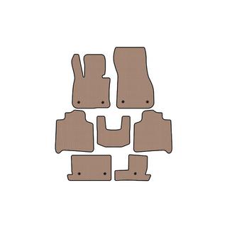 Gummimatten Carsuit (Für F46, 2 Reihen, Beige) BMW 2 Series Active Tourer F45/F46 2014-2021 Foto 1