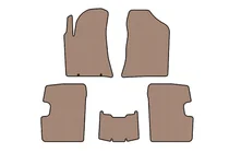 BYD F3 2013-2015 Gummimatten Carsuit (SD, beige) Foto 1