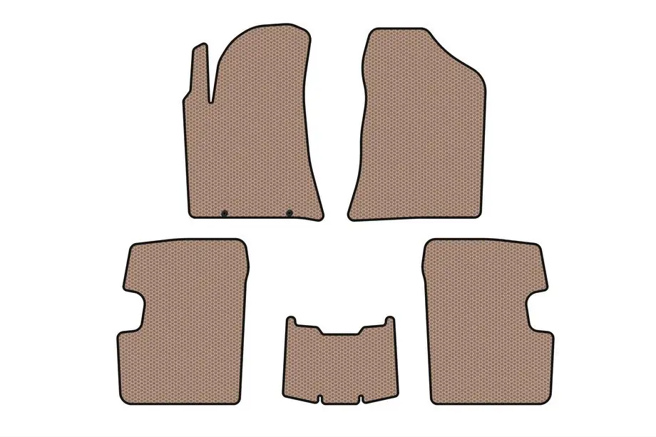 BYD F3 2013-2015 Gummimatten Carsuit (SD, beige) Image