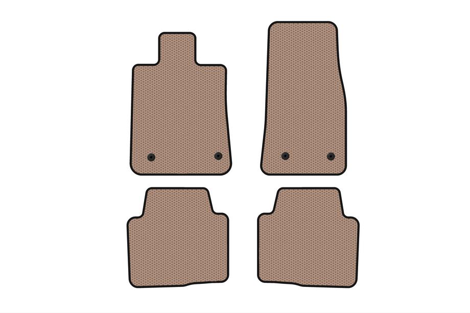 Cadillac CTS 2013-2019 Gummimatten Carsuit (2013+, Beige) Image