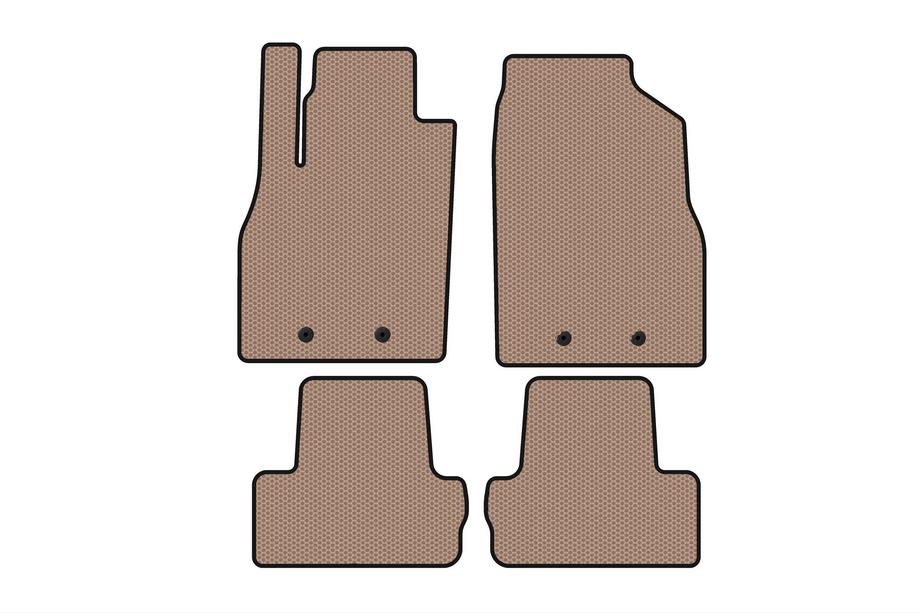 Chevrolet Volt 2010-2016 Gummimatten Carsuit (Beige) Image