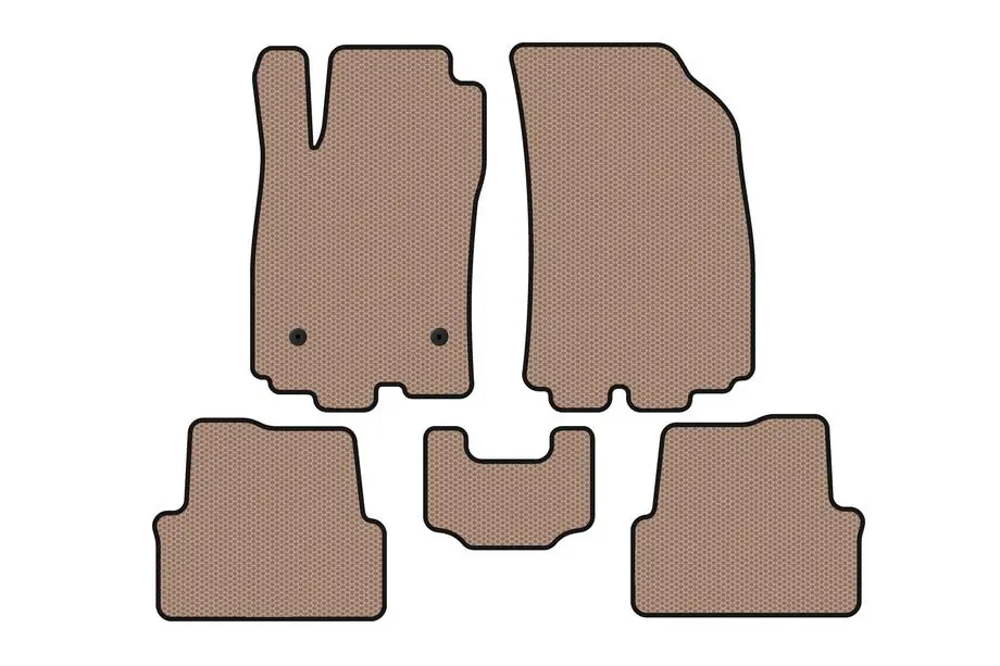 Chevrolet Sonic 2011-2022 Gummimatten Carsuit (HB, beige) Image