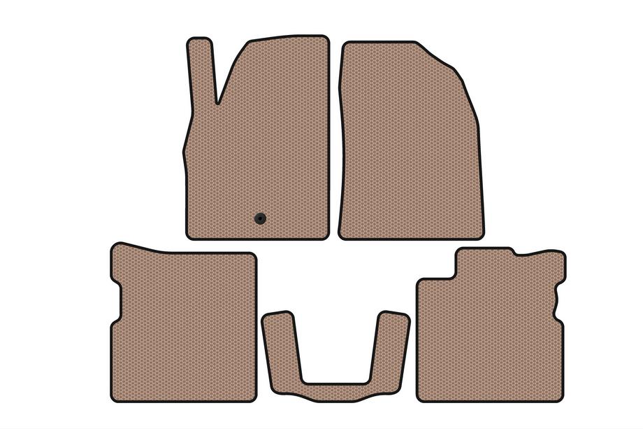 Chevrolet HHR 2005-2011 Gummimatten Carsuit (Beige) Foto 1