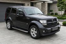 Dodge Nitro 2006-2011 Trittbretter Maydos V1 (2 Stk., Aluminium & Edelstahl) Foto 1