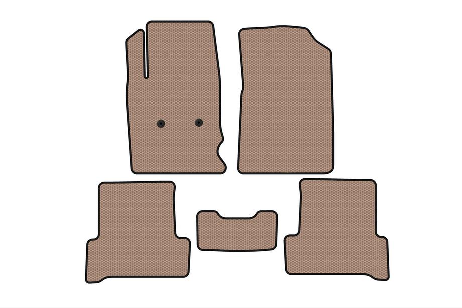 Chevrolet Colorado 2012–2022 2012-2022 Gummimatten Carsuit (Beige) Image