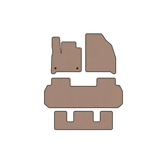 Gummimatten Carsuit (3 Reihen, beige)