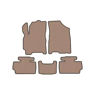 Gummimatten Carsuit (Beige)